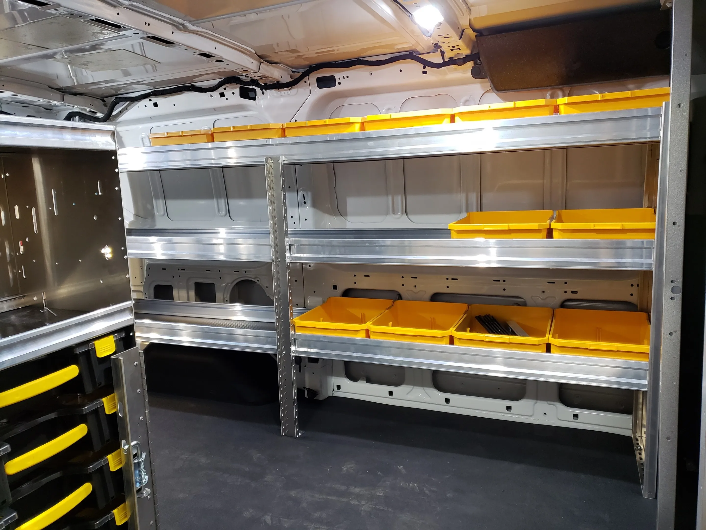 Van Conversions fabricated by NxStar Systems